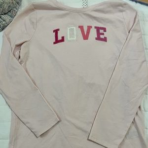 Targets kids tee, baby pink, perfect condition, L, PLEASE,PURCHAES.